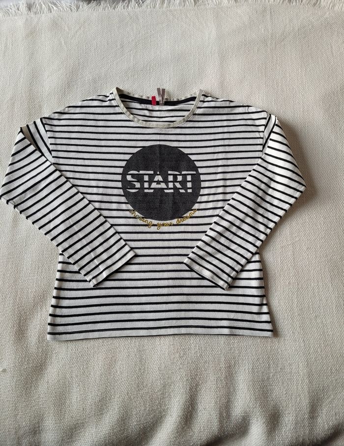 T-shirt manches longues orchestra 8 ans 128 cm
