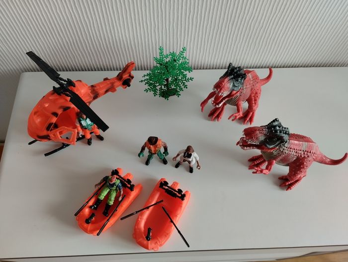 Ensemble jouets monde dinosaures - photo numéro 3