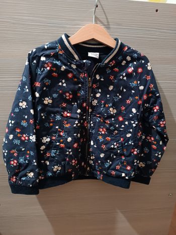 Bomber à fleurs