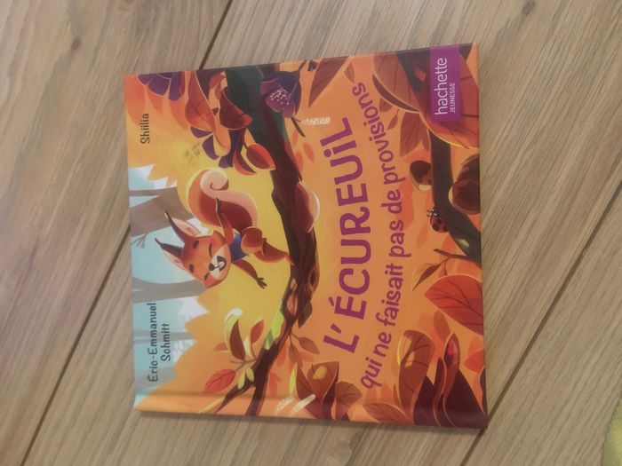 Livre l’écureuil qui ne faisait pas de provision