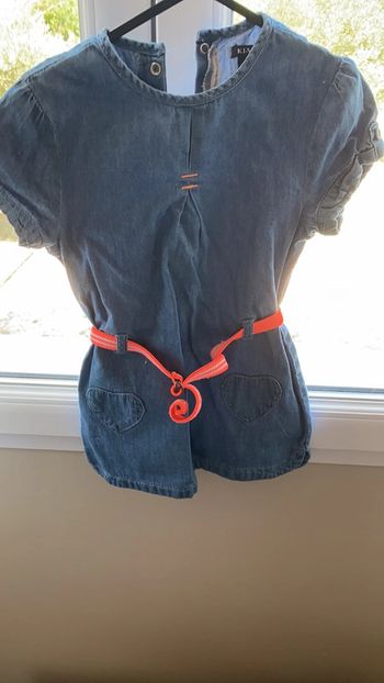 Robe denim taille 2 ans