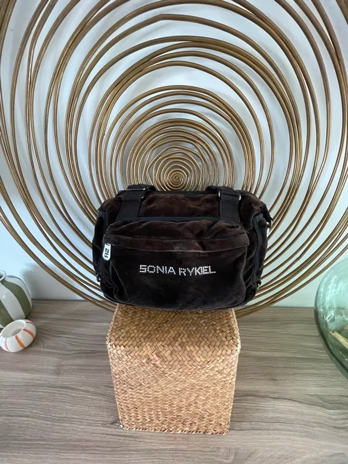 Sac à main Sonia Rykiel en velours