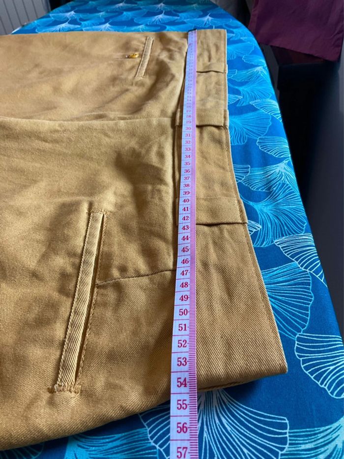 Short chino jaune moutarde pour homme Dickies taille W42 FR52 294 - photo numéro 6