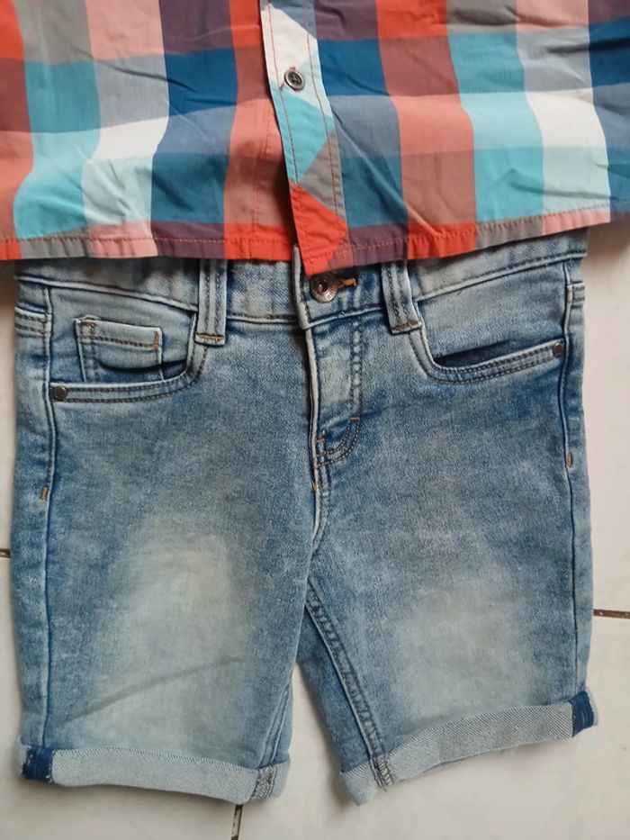 Ensemble chemise short 8_10ans - photo numéro 3