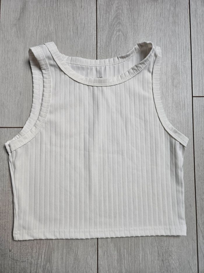Top femme blanc Taille S