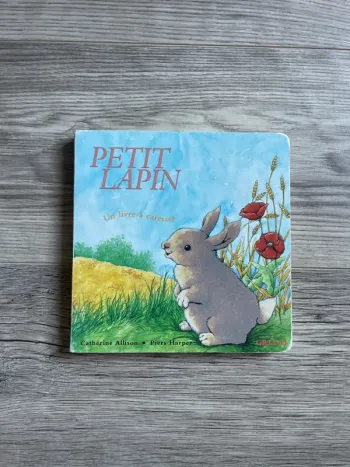 Livre à caresser Petit Lapin