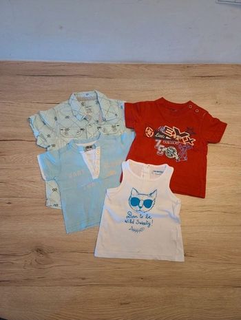 Tee-shirt manches courtes 6 mois