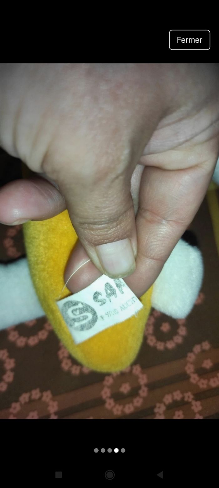 Peluche banane j37 - photo numéro 4
