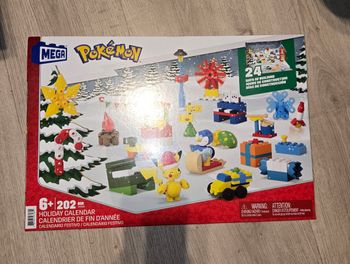 Calendrier pokemon megabloks neuf
