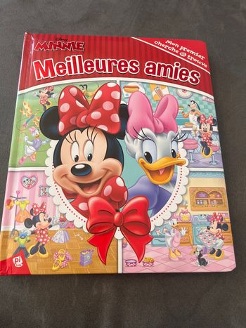Grand livre cartonné mon premier cherche et trouve Disney Minnie