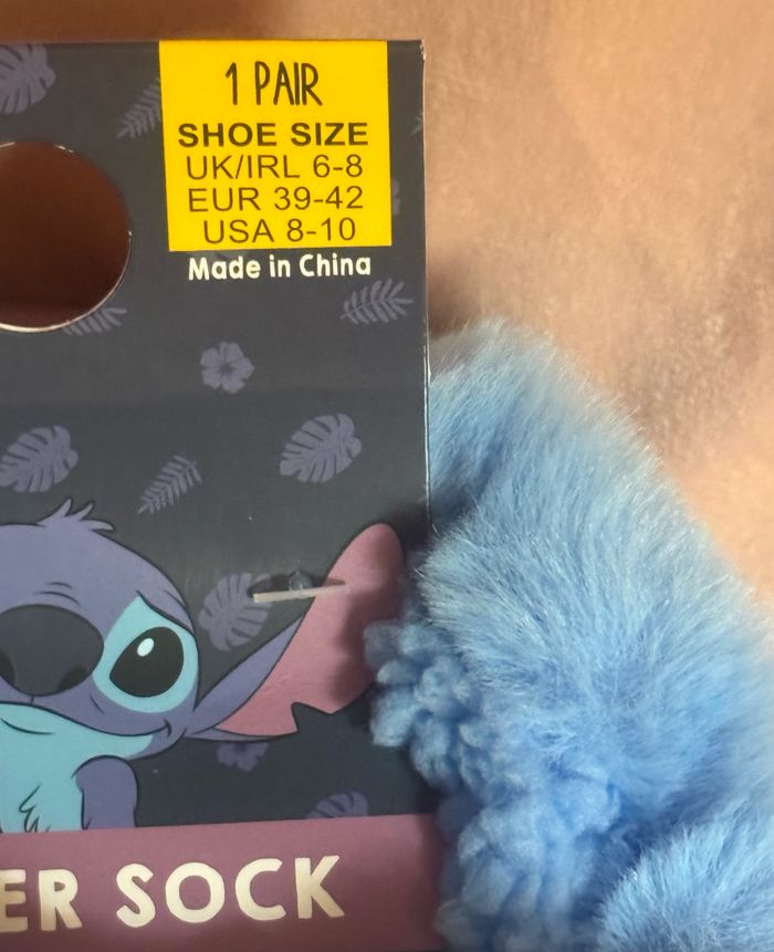 Chaussons Stitch pointure 39-42 - photo numéro 3