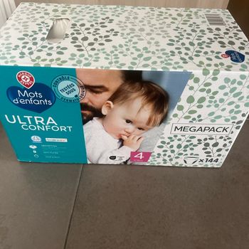 Couches mots d’enfant taille 4