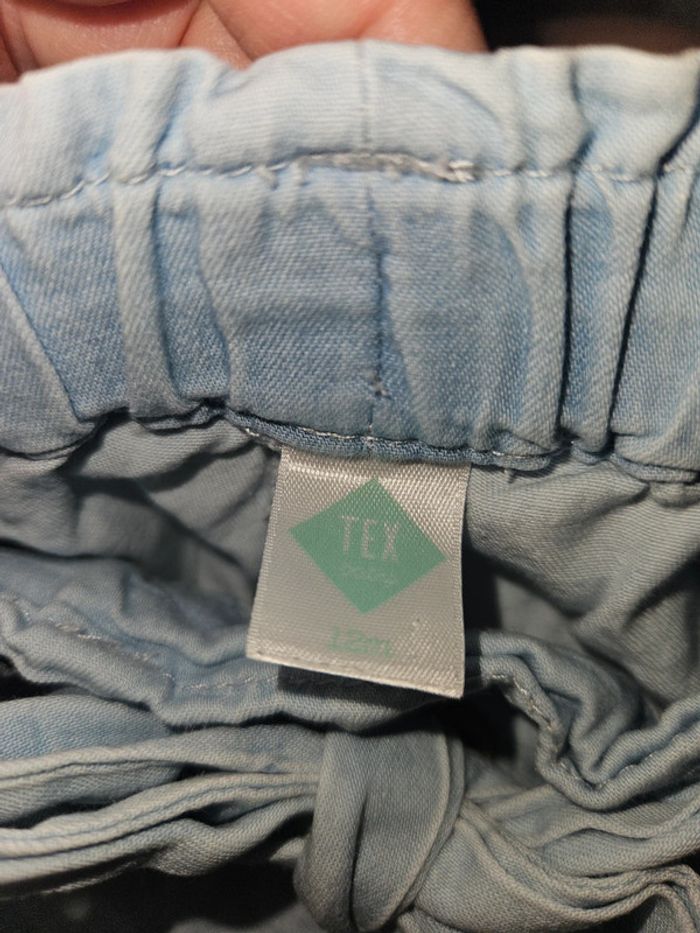 Short bleu clair bébé – Tex – 12 mois - photo numéro 4