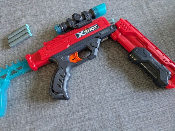 Pistolet x shot zuru - photo numéro 4
