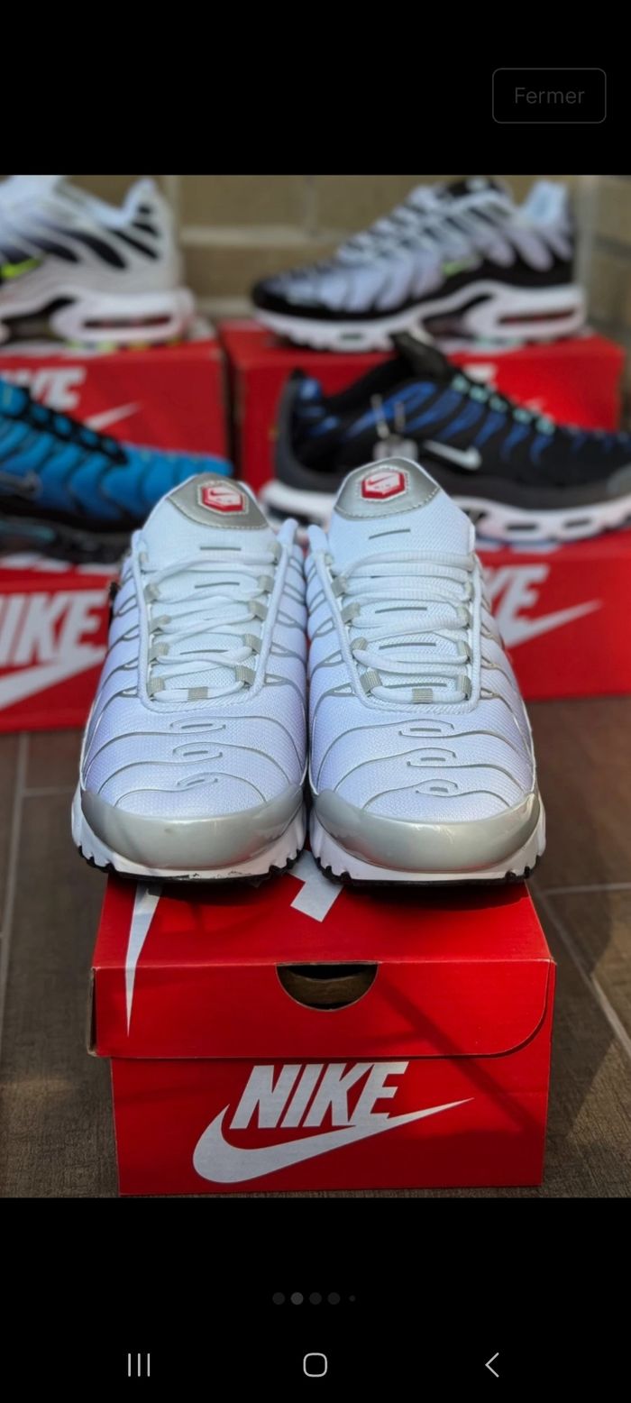 Tn nike air max plus / Wine Red - photo numéro 2