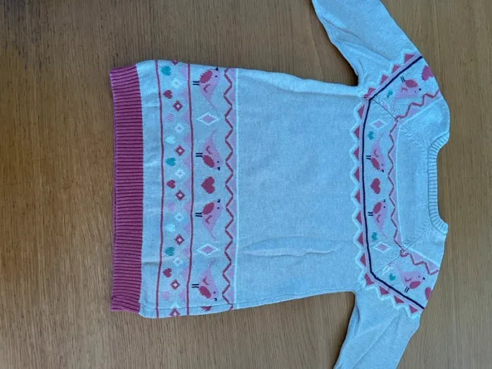 Robe manches longues baby girl 12-18 mois - photo numéro 2