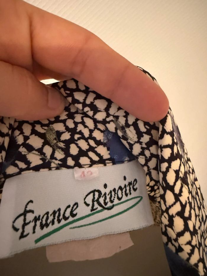 Chemisier vintage en très bon état France rivoire taille 42 - photo numéro 7