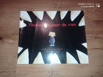 Livre album enfant, Thomas n'a peur de rien, École des loisirs