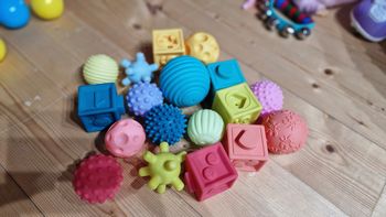 Lot de balles sensorielles