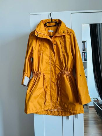 Imperméable / Veste moutarde Ceintrée Dakfrogs Tailles L-XL
