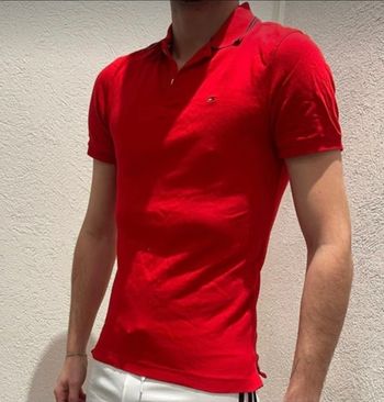 Polo rouge Homme taille S tommy hilfiger 