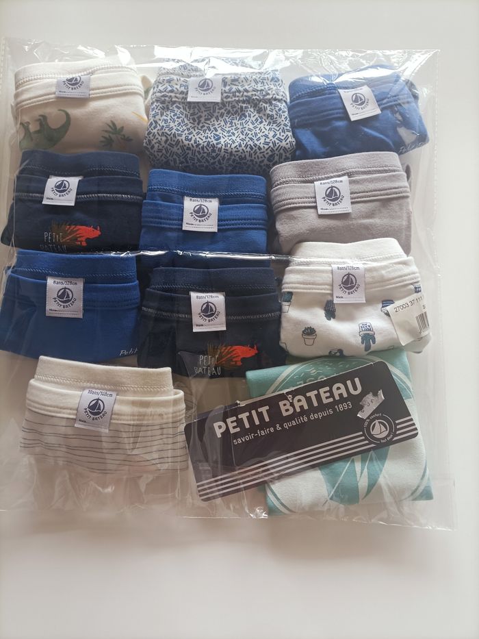 Lot de slip petit bateau