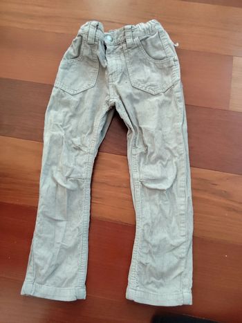 Pantalon velours 5ans