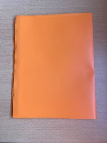 Porte vue orange