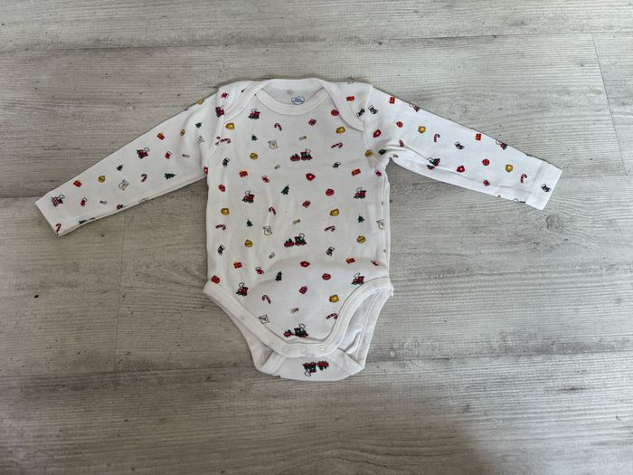Lot de 3 bodies 6 mois de Noël - photo numéro 4