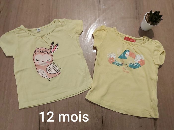 Lot de 2 T-shirt