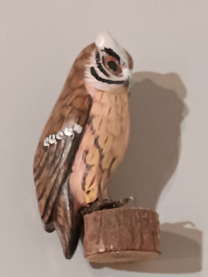 Chouette bois support - photo numéro 4