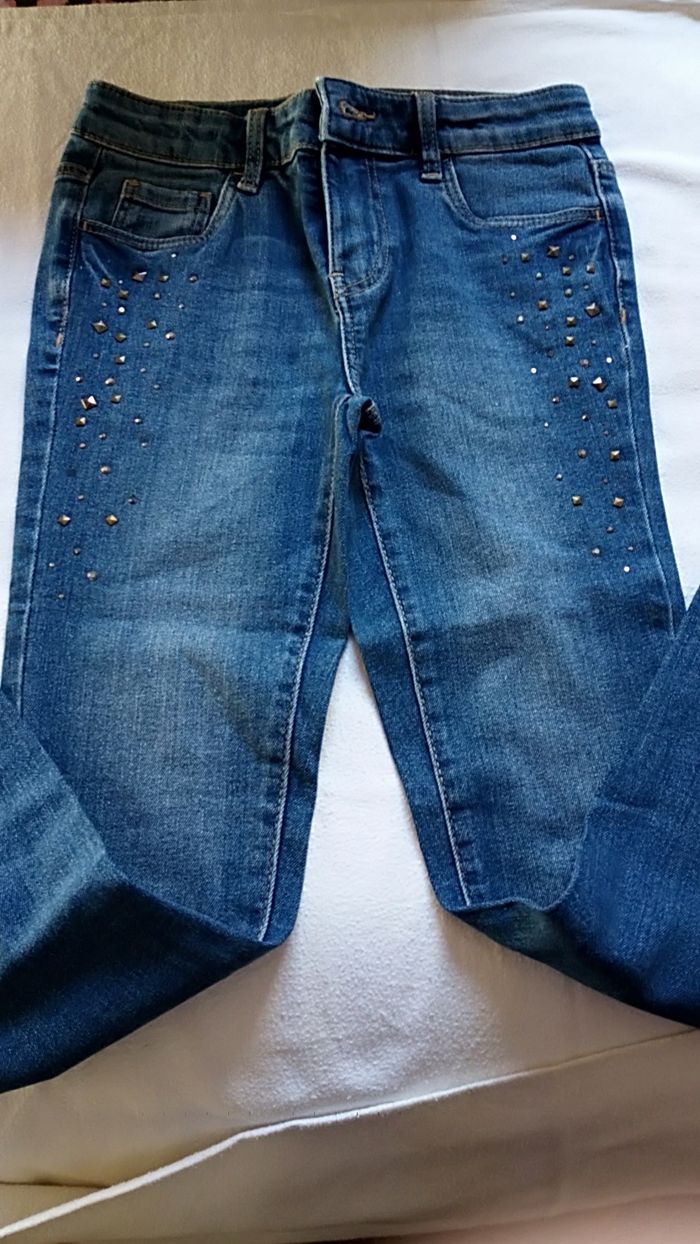 Pantalon en jean fille