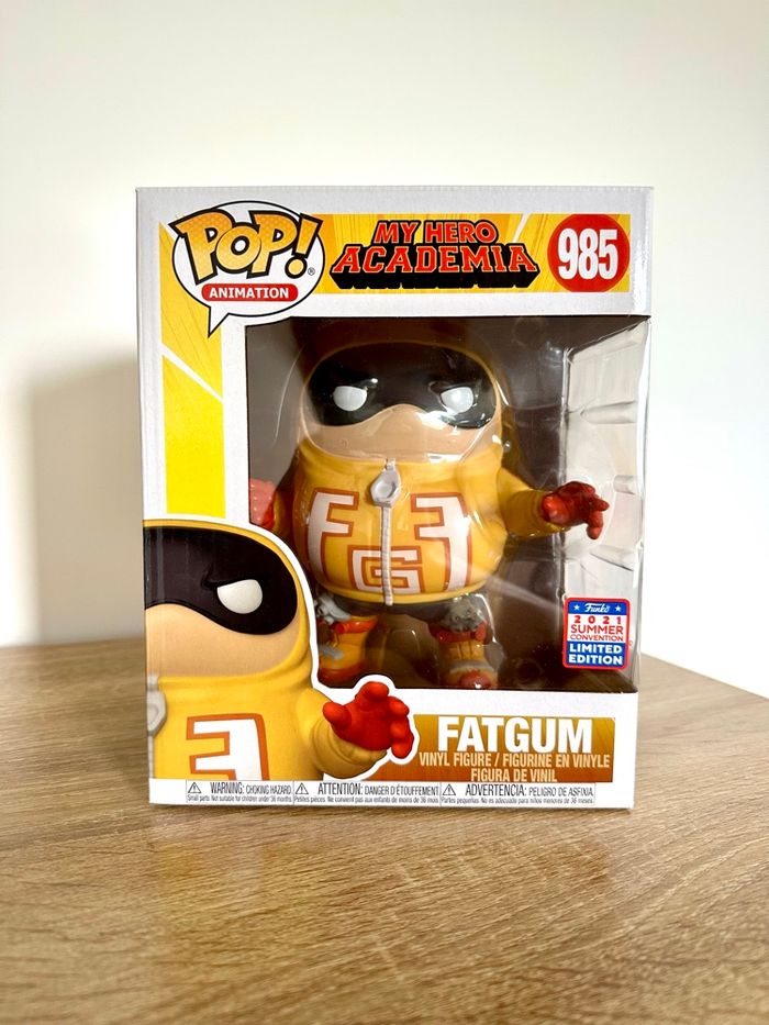 Figurine Funko Pop Fatgum numéro 985 My Hero Academia