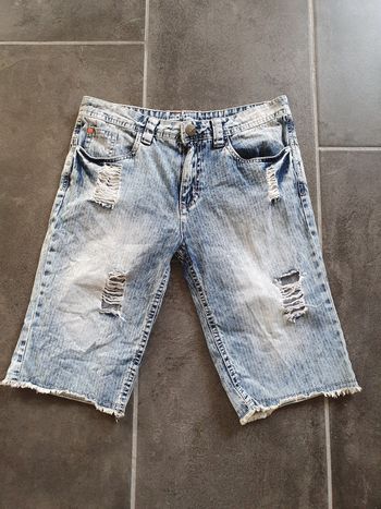 Bermuda jeans  garçon 14 ans orchestra