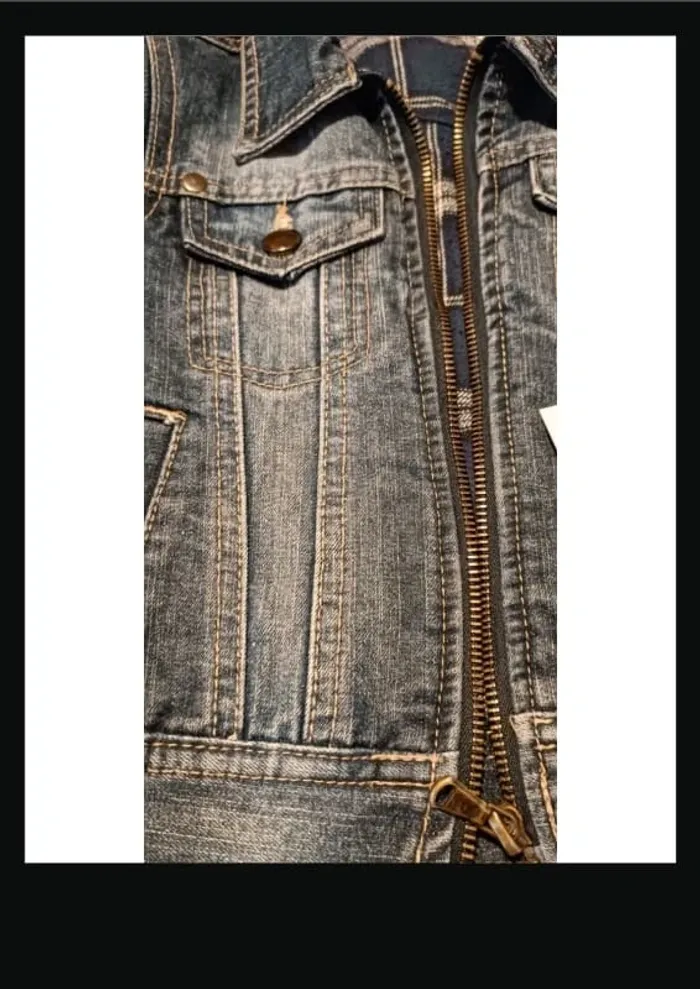 Blouson jeans 4 ans - photo numéro 2