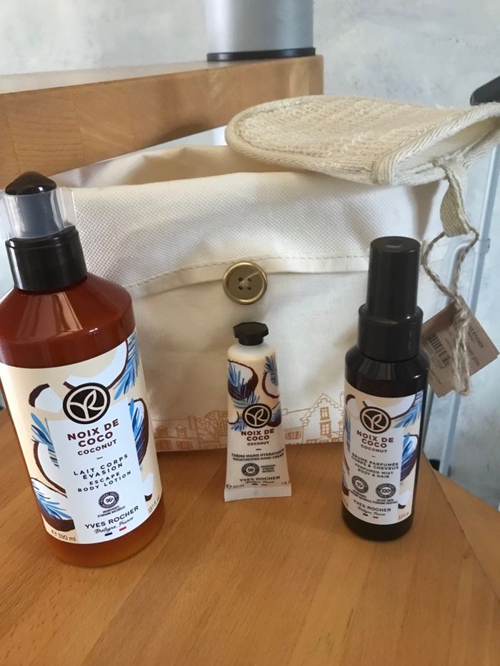 Lot Yves Rocher noix de coco 🥥
