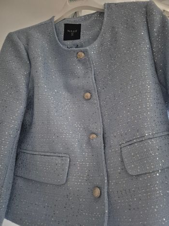 Blazer femme avec paillettes