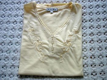 tee shirt manches courtes Lucky taille L