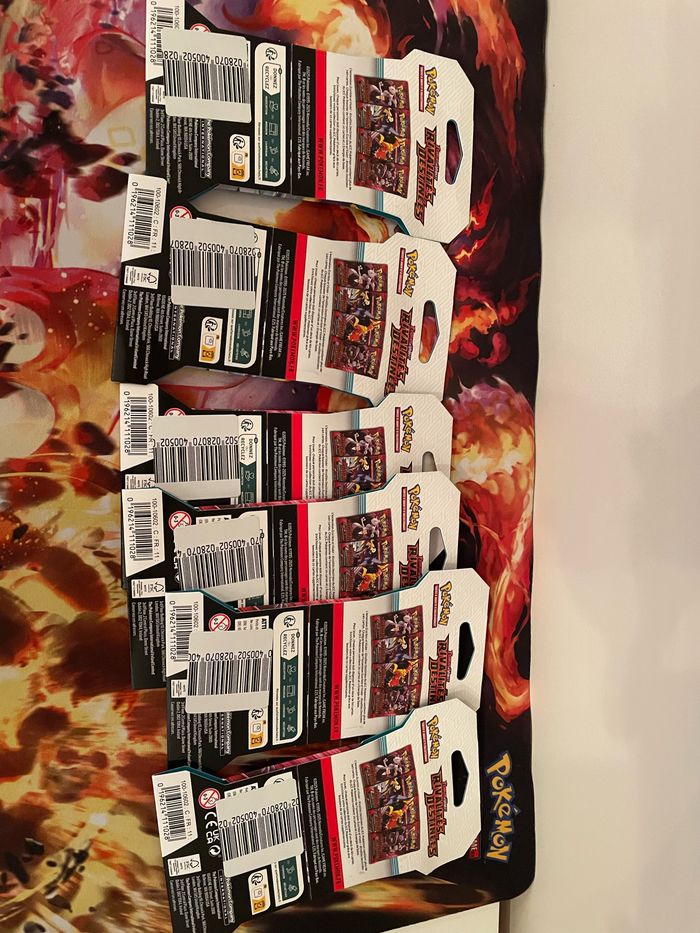 Lot de 6 boosters Blisters Pokémon EV10 - photo numéro 2