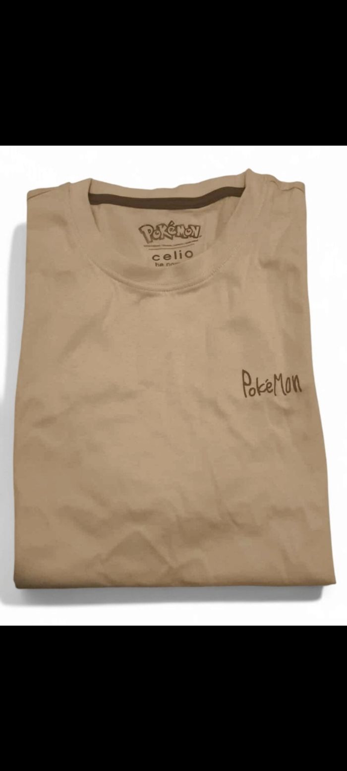 T-shirt Celio collection Pokémon Pikachu dans la forêt M - photo numéro 2