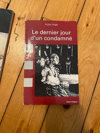 Livre dernier jour d un condamné