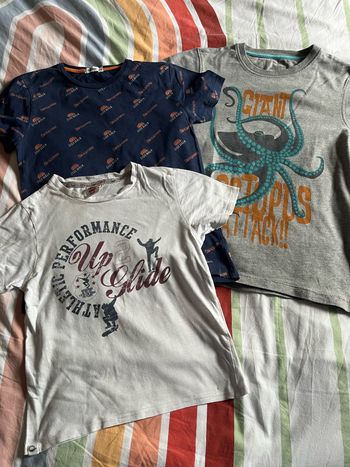 Lot teeshirts garçon 10ans