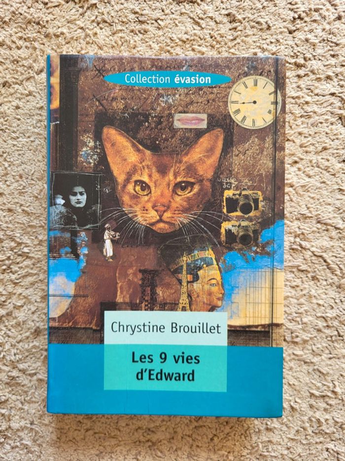 Livre Les 9 vies d’Edward de Chrystine Brouillet