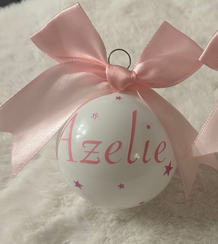 Boule de Noël personnaliser
