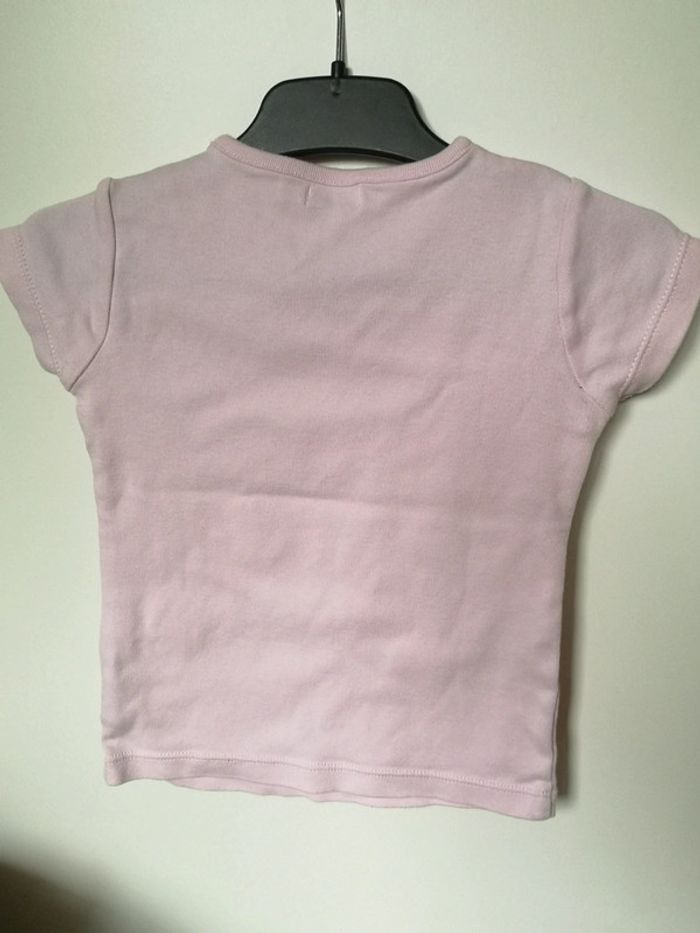 Tee-shirt rose Obaïbi 18 mois - photo numéro 2