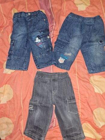 Lot jeans 12 mois