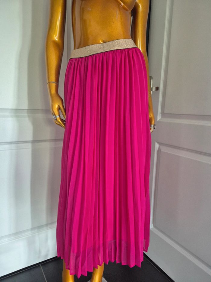 Jupe Longue Femme Fuschia