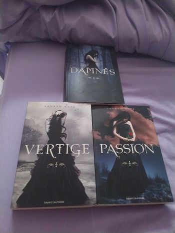 Romans Damnés tomes 1 à 3 Passion Lauren Kate Bayard