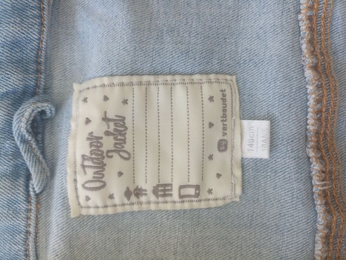 Veste en jean Vertbaudet fille - photo numéro 3