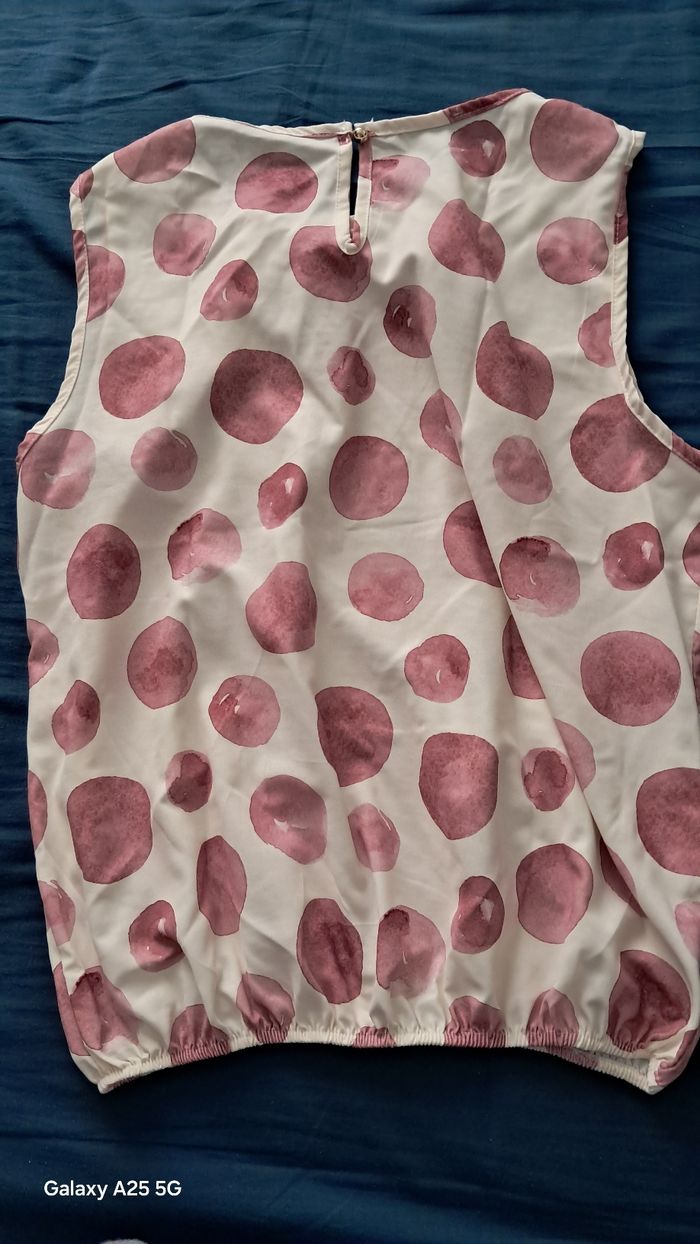 Blouson bicolore rose et blanc - photo numéro 4